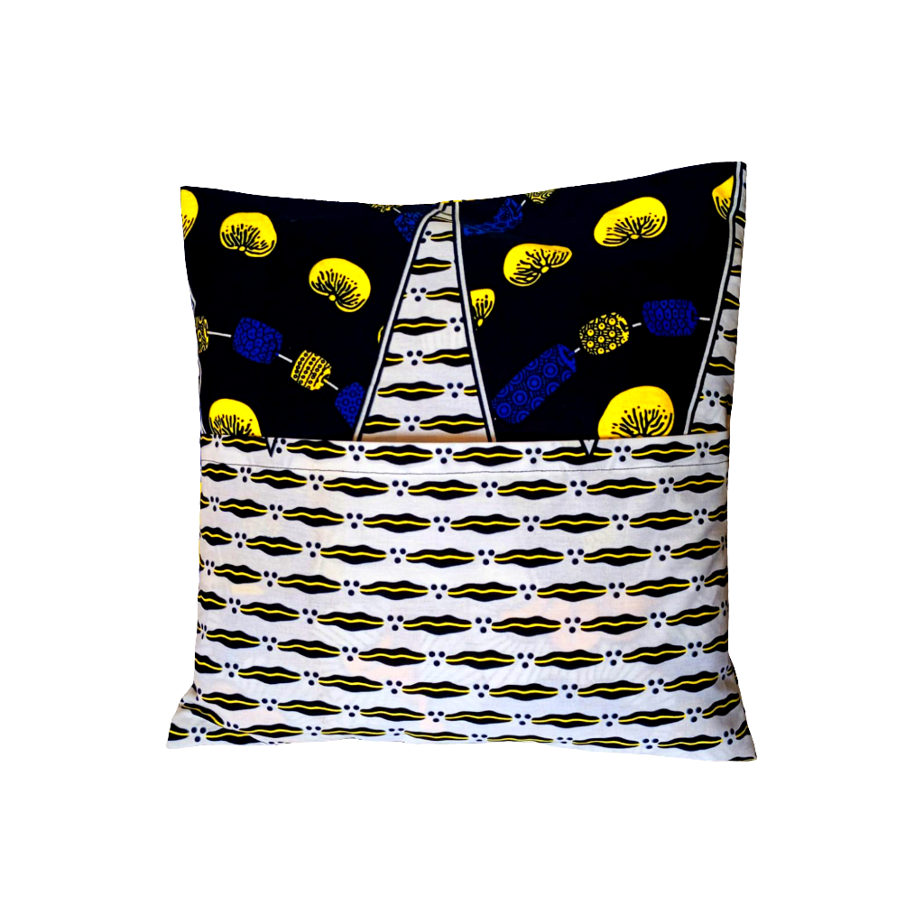 Housse de coussin décoratif motif 1