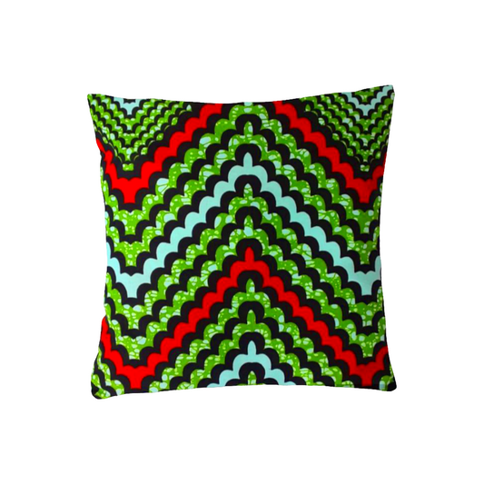 Housse de coussin décoratif Wax Vagues