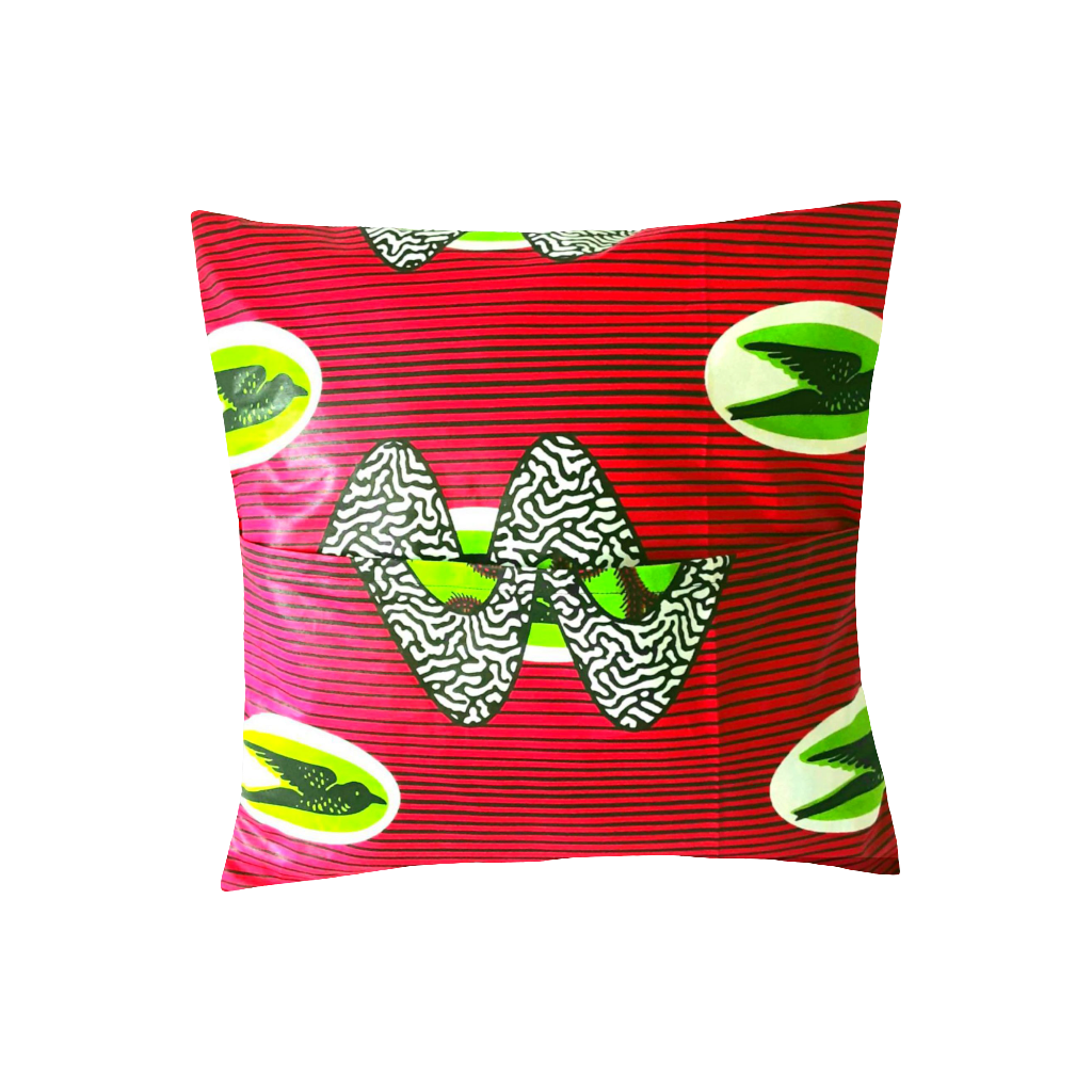 Housse de coussin décoratif Wax Eden