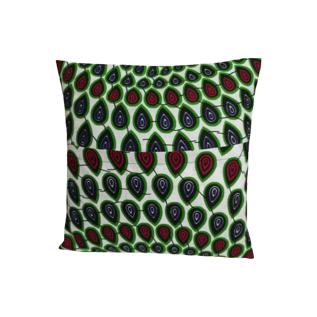 Housse de coussin décoratif Wax gouttes 2