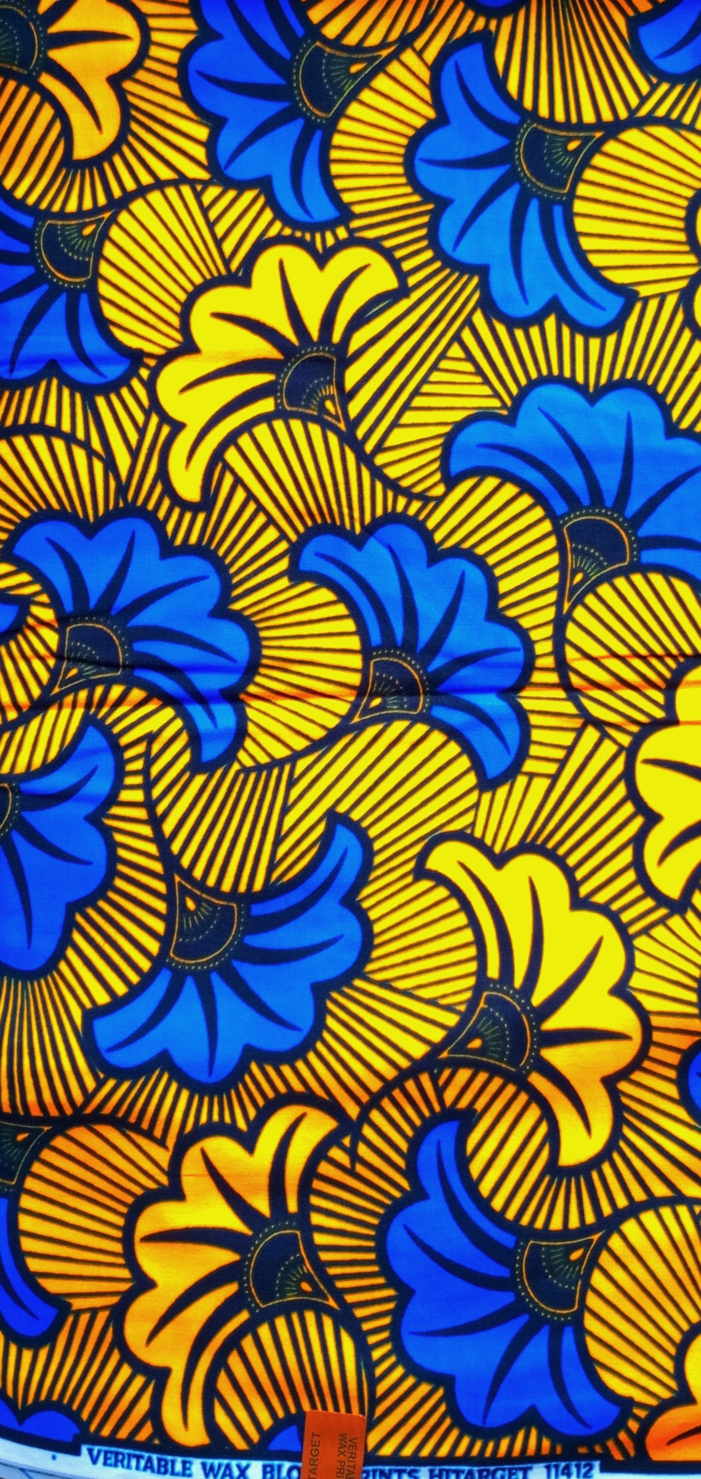 Tissu Wax-Pagne Africain 100% coton 0015