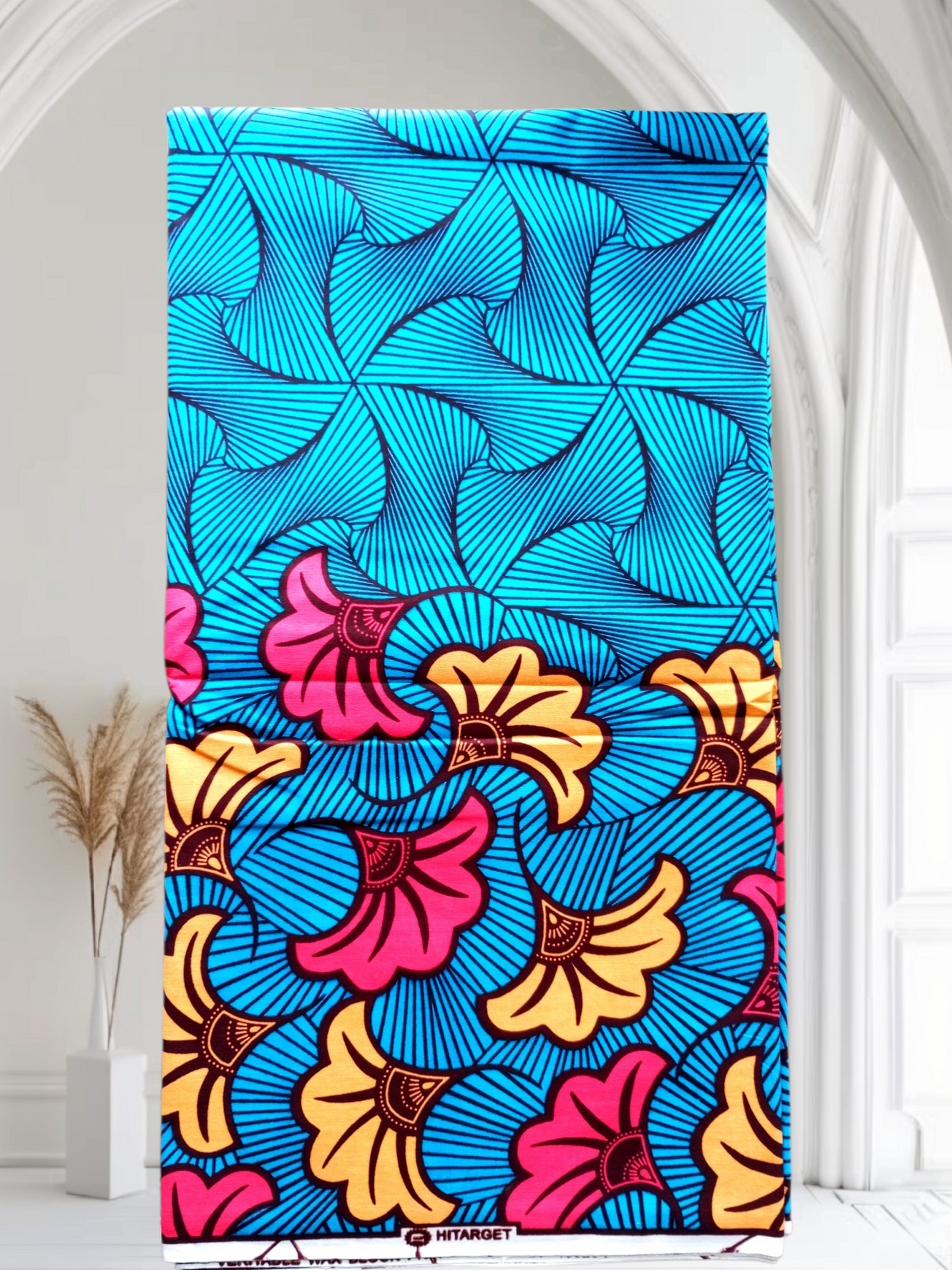 Tissu Wax-Pagne Africain 100% coton 002