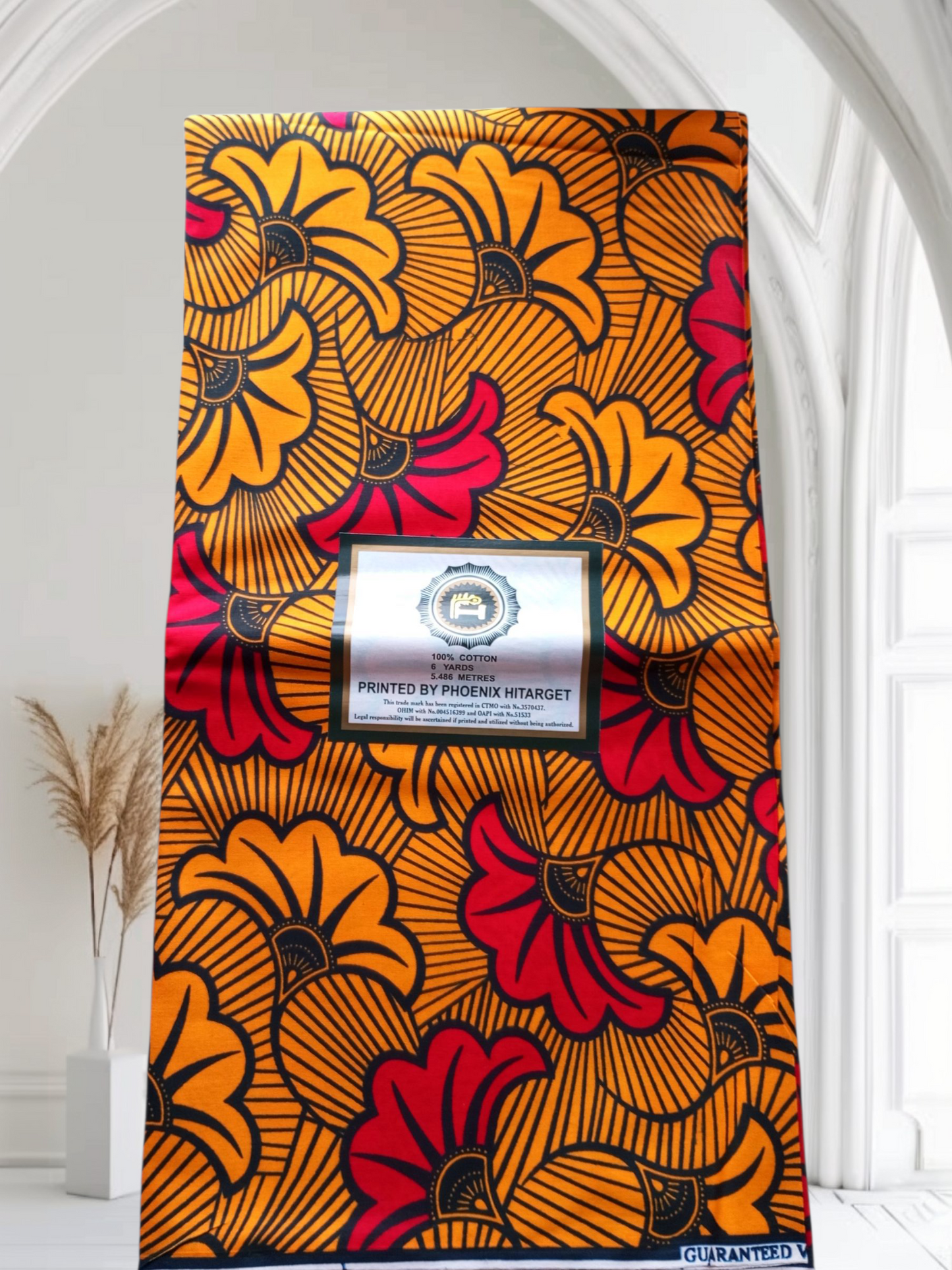 Tissu Wax-Pagne Africain 100% coton 009