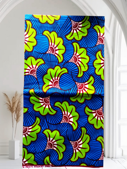 Tissu Wax-Pagne 100% coton 003