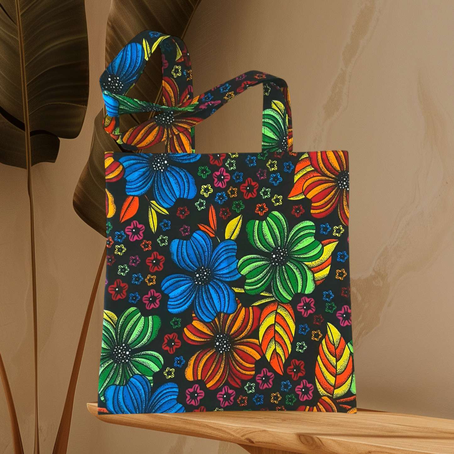 Tote bag "Fleurs"