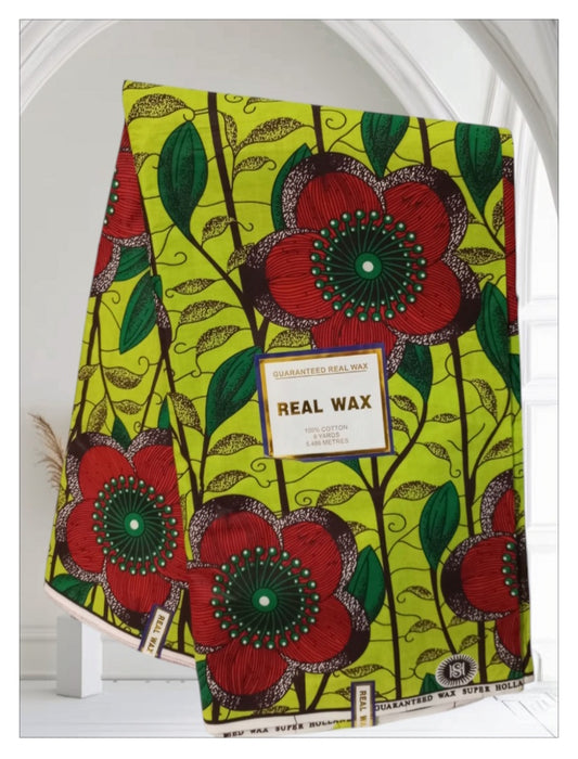 Tissu Wax-Pagne Africain 100% coton 132