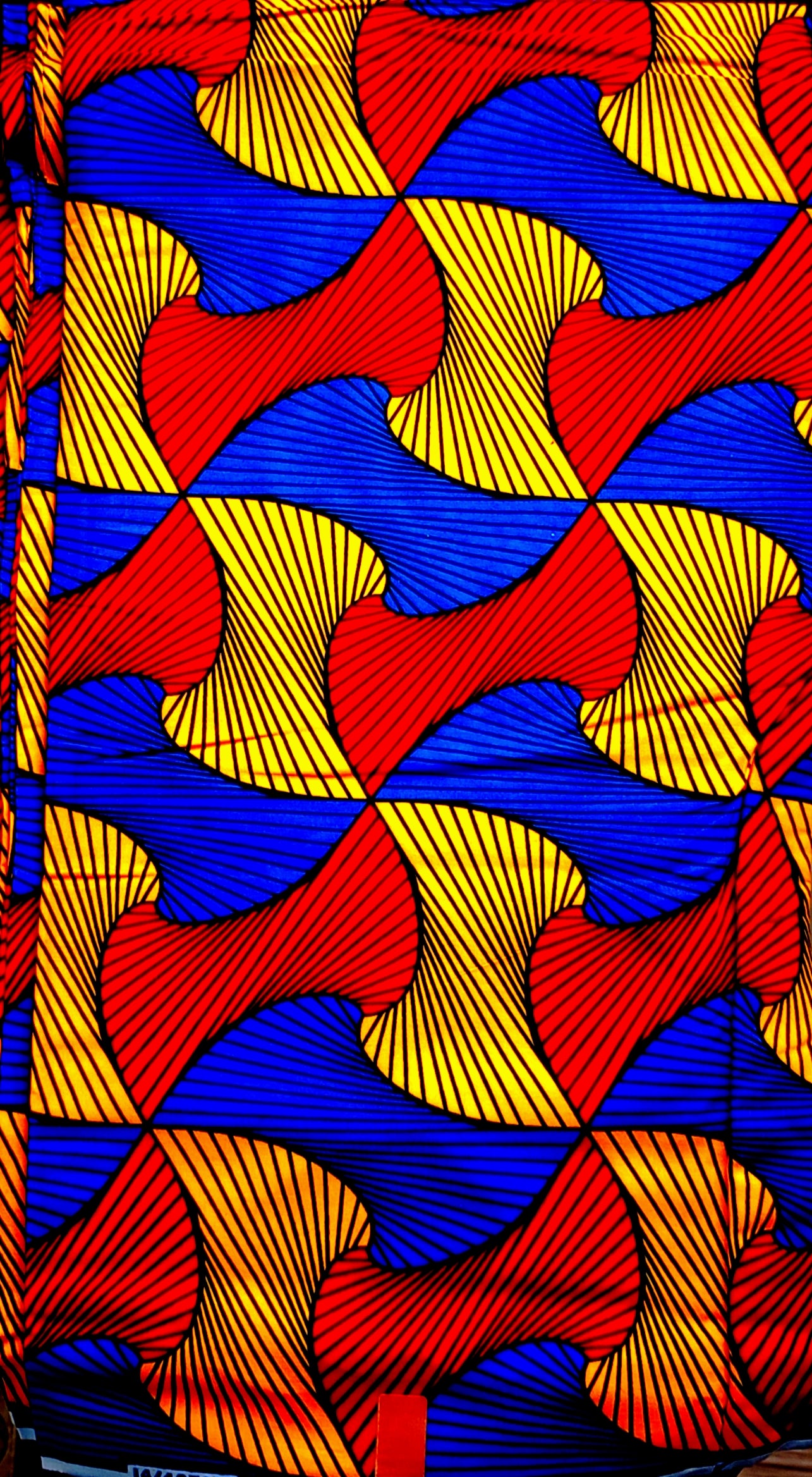 Tissu Wax-Pagne Africain 100% coton 0019