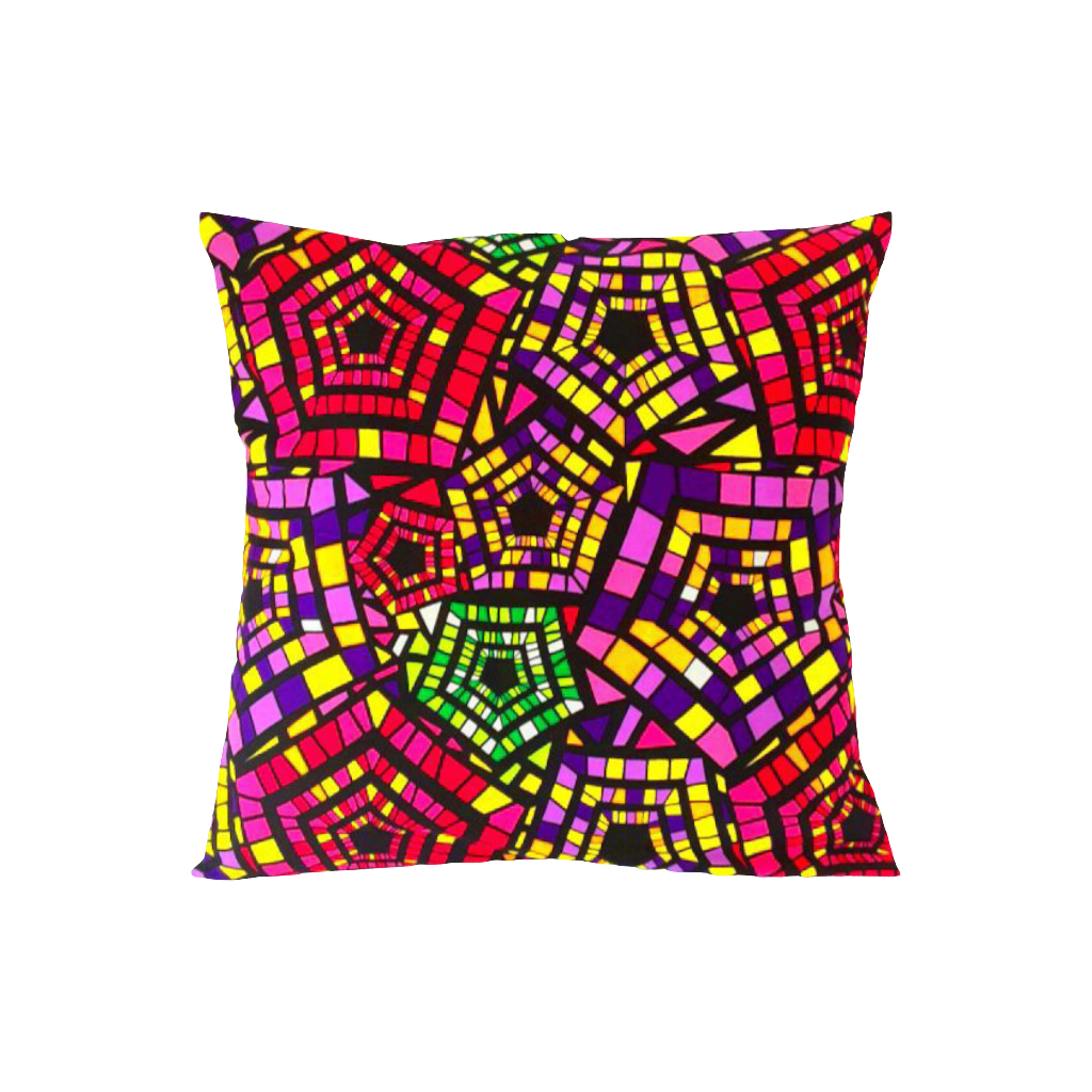 Housse de coussin décoratif Wax Essi