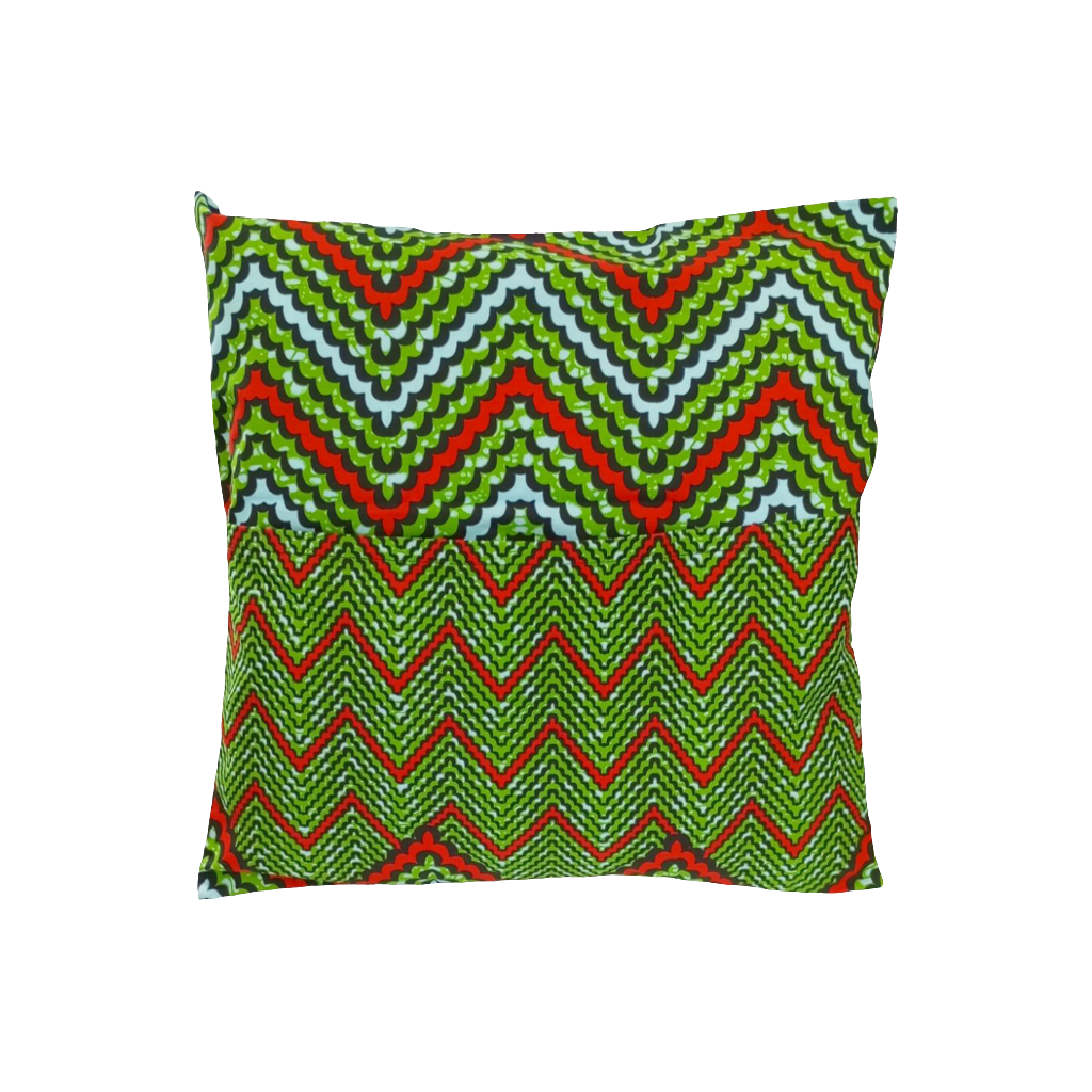Housse de coussin décoratif Wax Vagues