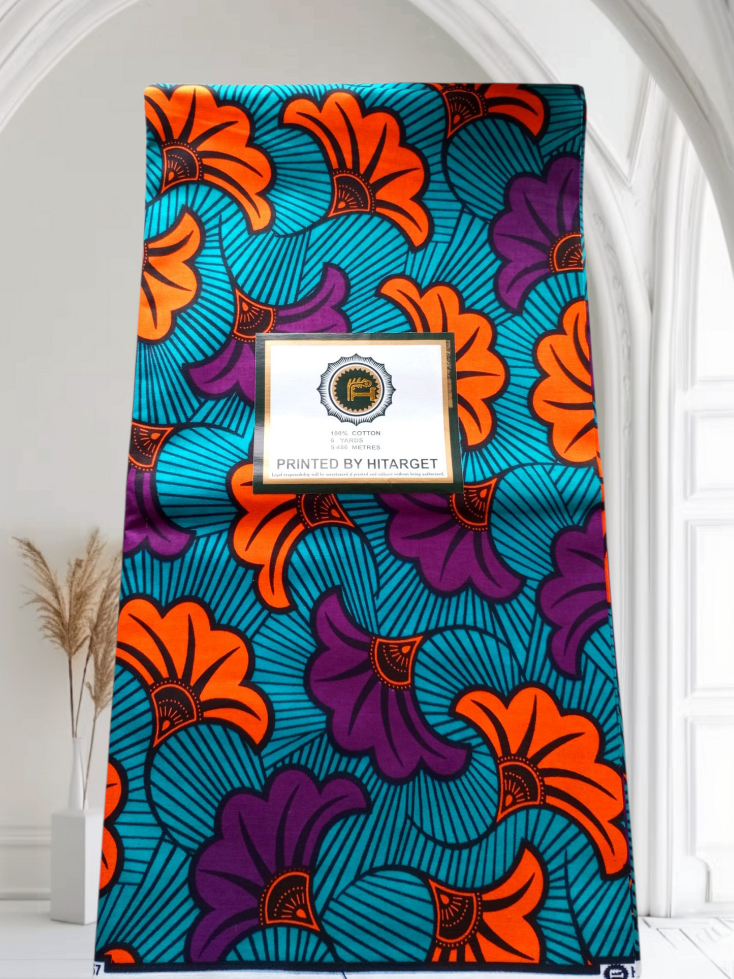 Tissu Wax-Pagne Africain 100% coton 008