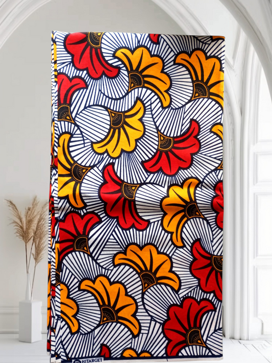 Tissu Wax-Pagne Africain 100% coton 001