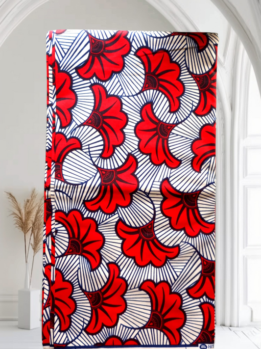 Tissu Wax-Pagne Africain 100% coton 005