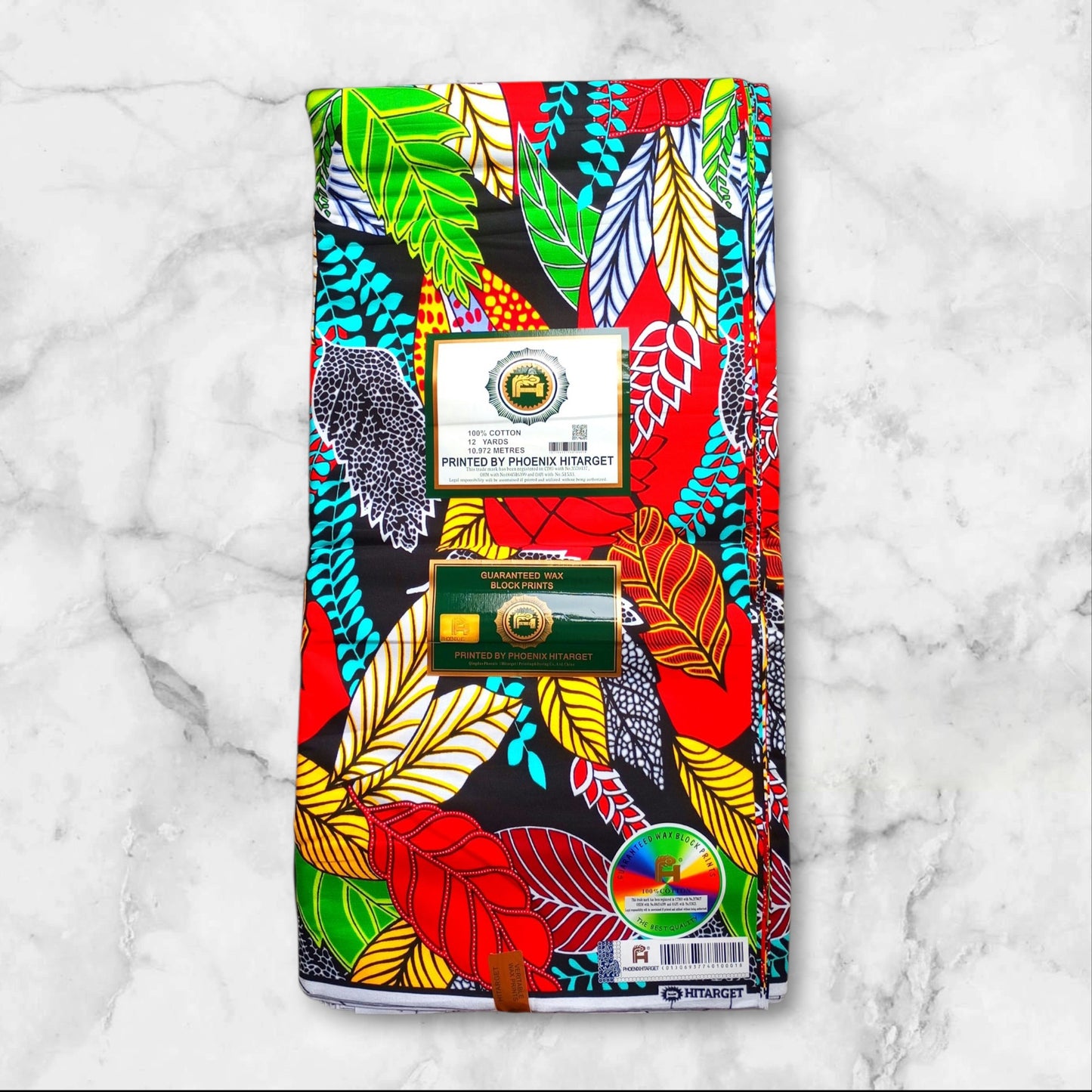 Tissu Wax-Pagne Africain 100% coton 0013