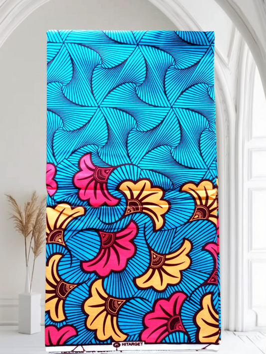 Tissu Wax-Pagne Africain 100% coton 002