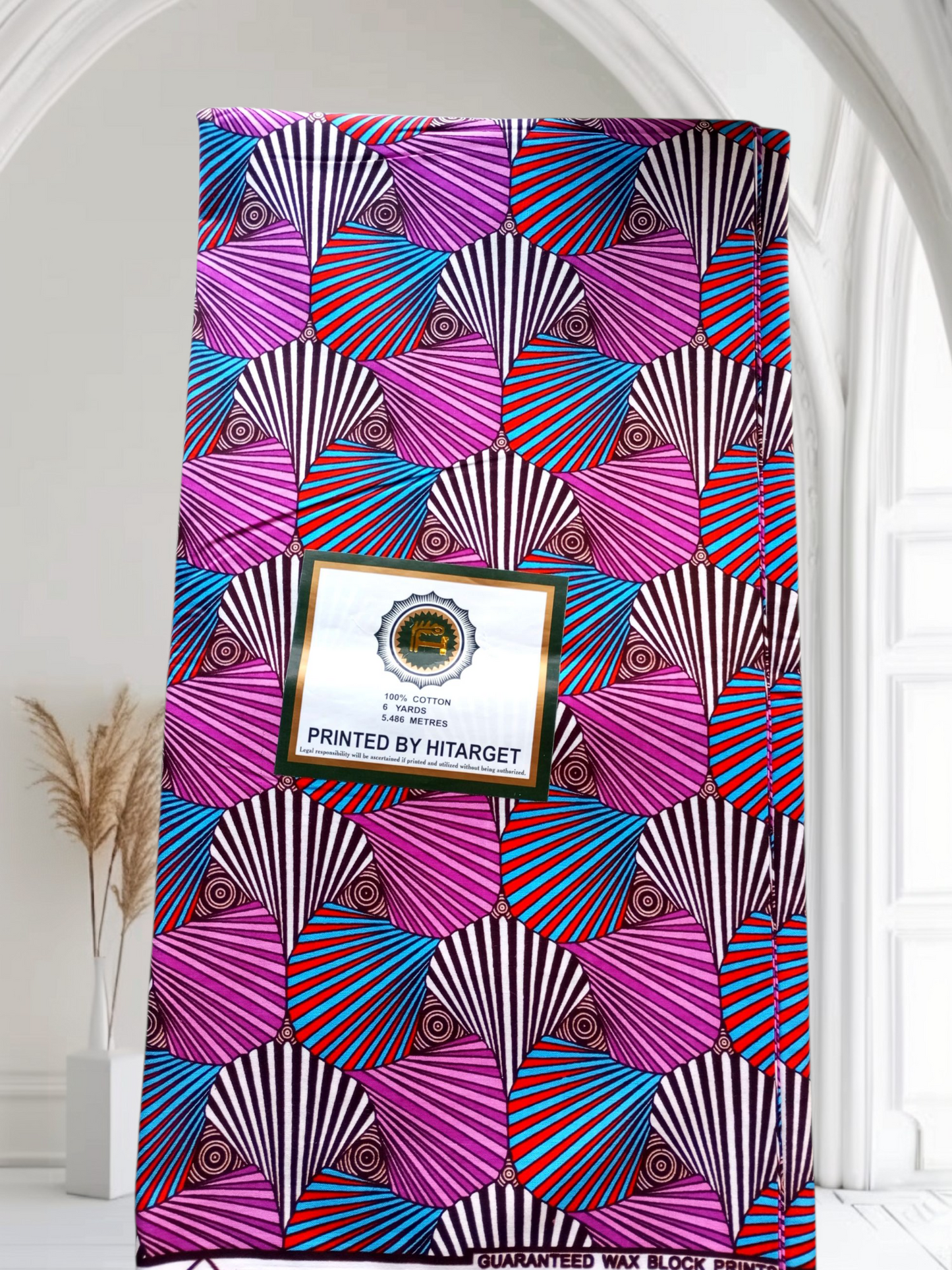 Tissu Wax-Pagne Africain 100% coton 0011