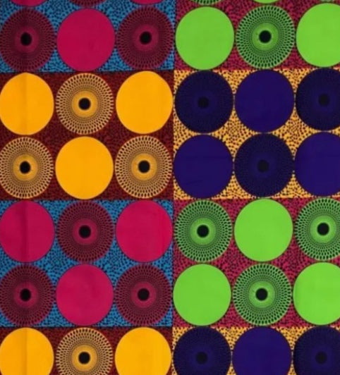 Tissu Wax-Pagne Africain 100% coton 140