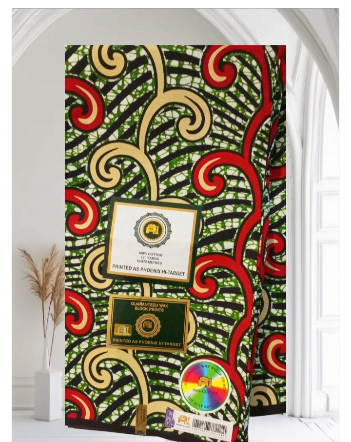 Tissu Wax-Pagne Africain 100% coton 137