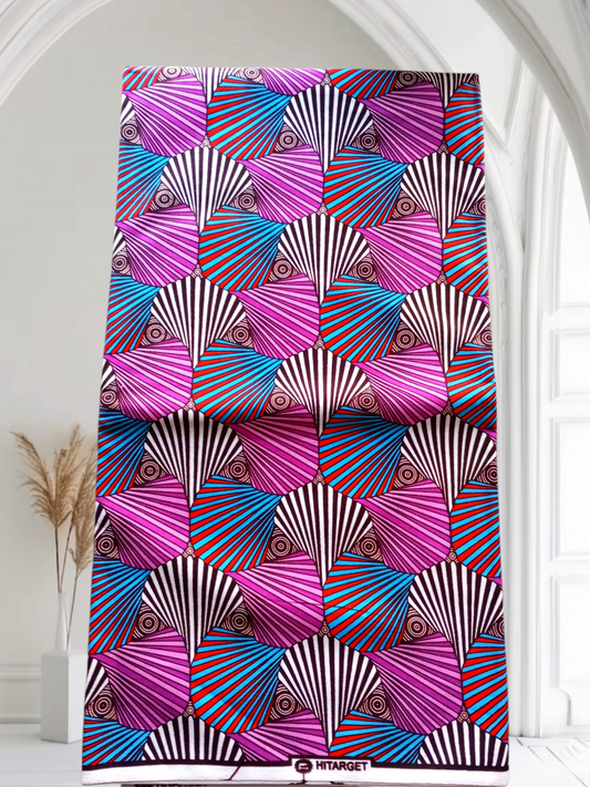 Tissu Wax-Pagne Africain 100% coton 0011