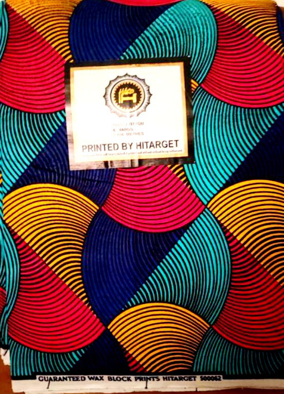 Tissu Wax-Pagne Africain 100% coton 139